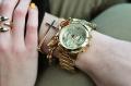 Часы женские Michael Kors, золотые, качество ААА